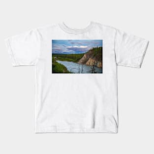 Sunset on the River Kids T-Shirt